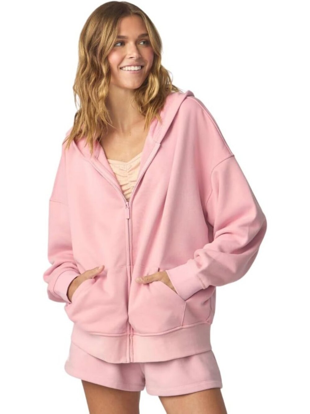Cozy Oversized Zip Hoodie for Women | Soft, Warm, Casual Layering Essential